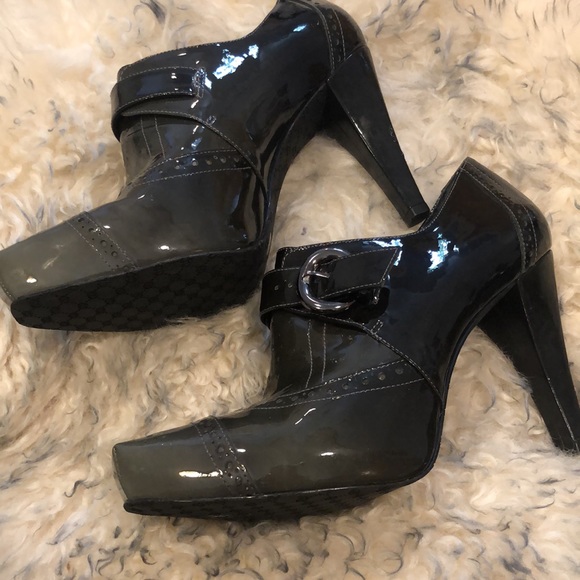 ANTONIO MELANI STORMY PATENT LEATHER BOOTIES - Picture 3 of 11